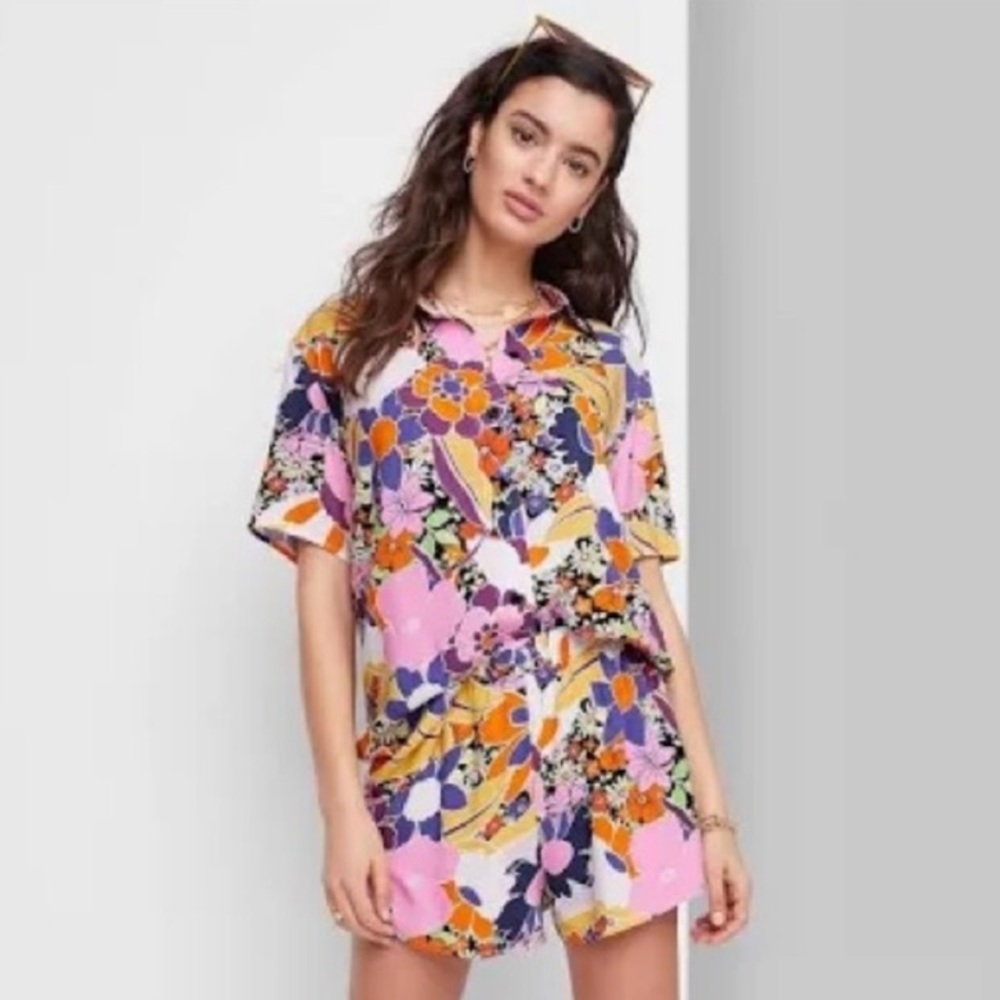 Ascot & Hart Tropical Pull On Set